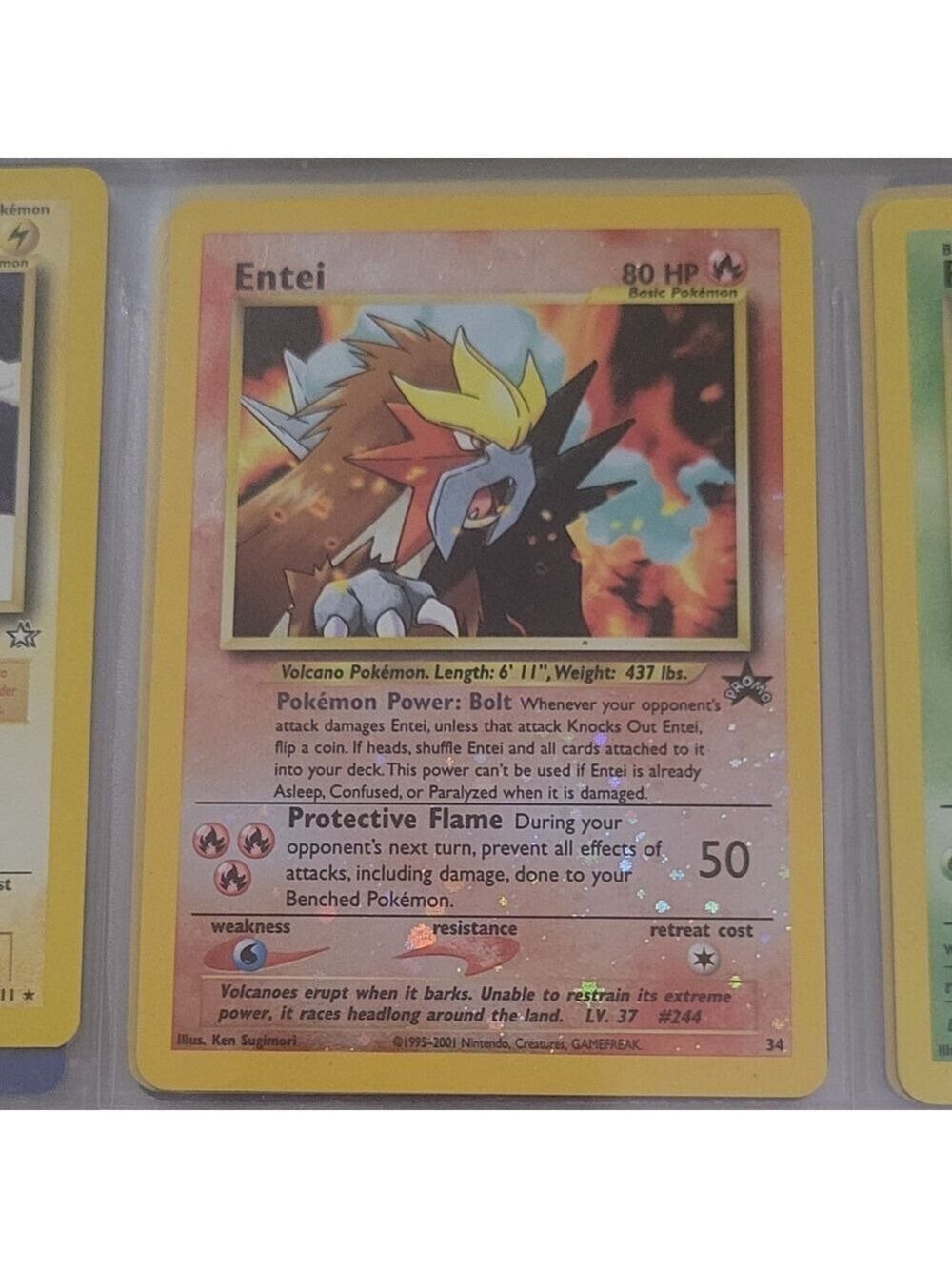 Pokemon Entei Card
